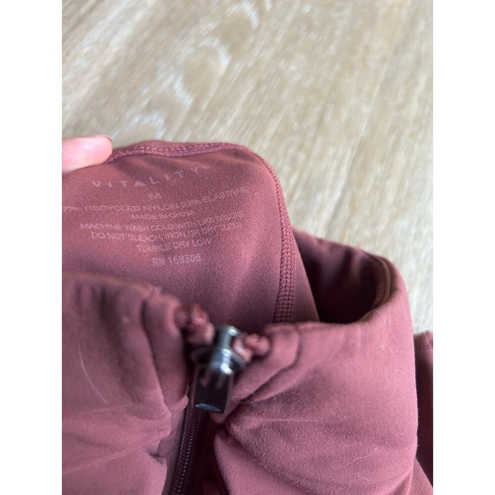 VitalityCloud II GatherJacket mauvepurple athleisureyogaPilates elevatedworkout - Picture 15 of 16